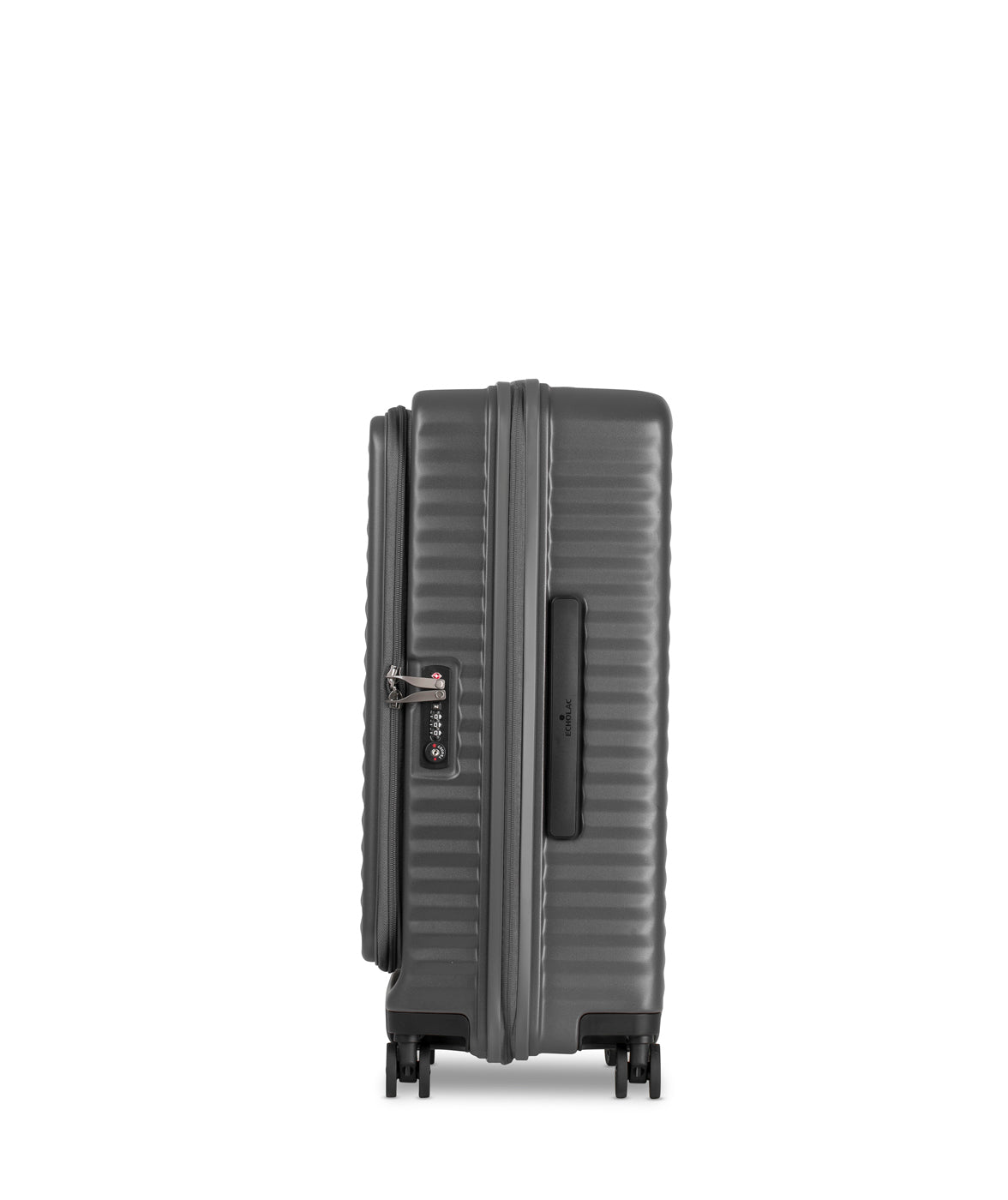 Echolac Celestra Suitcase, Medium 65 cm, Dark Grey oben 