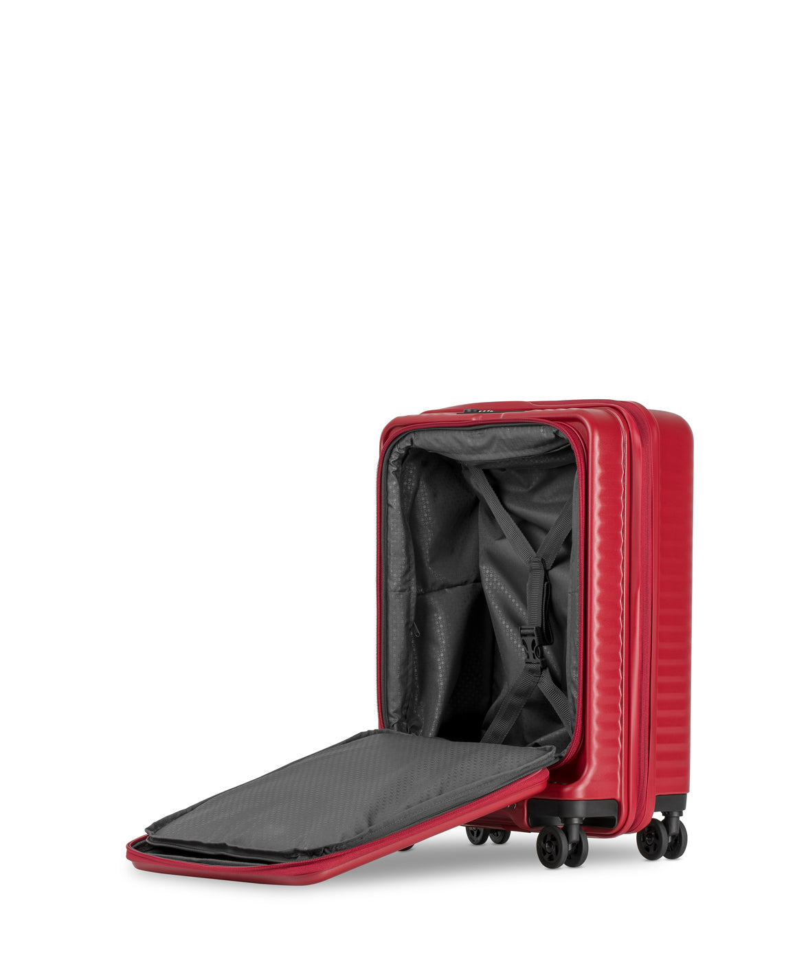Echolac Celestra Suitcase, Small 55 cm, Red offen 