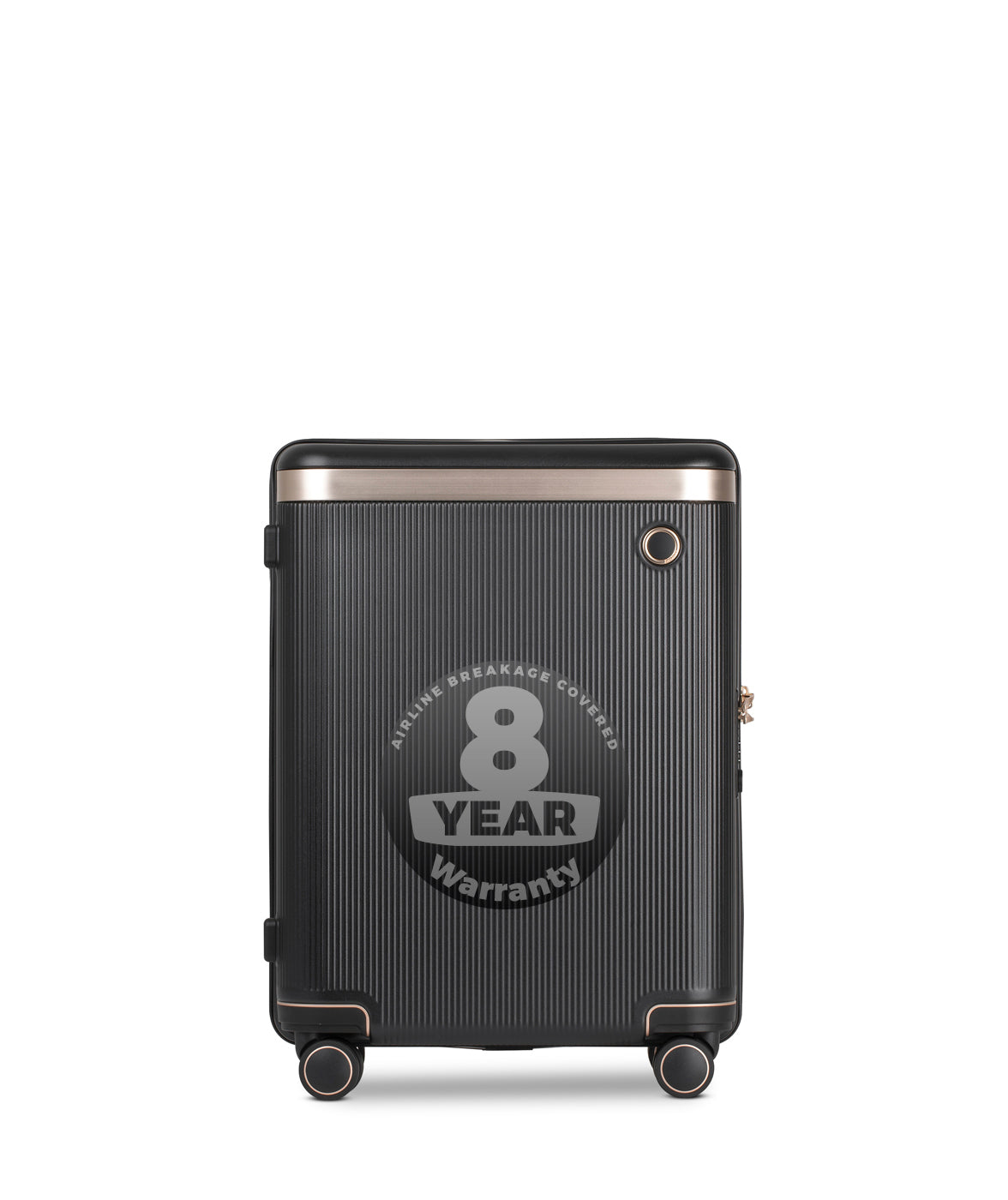 Echolac Dynasty Suitcase, Small 55 cm, Dunkelgrau