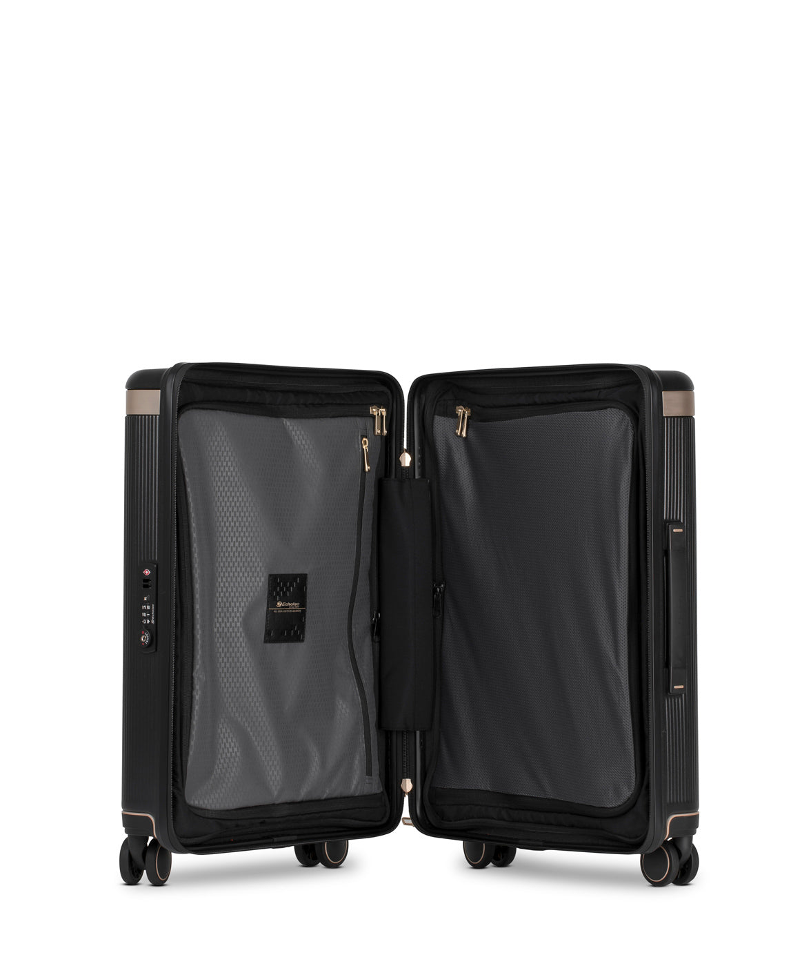 Echolac Dynasty Suitcase, Small 55 cm, Dunkelgrau