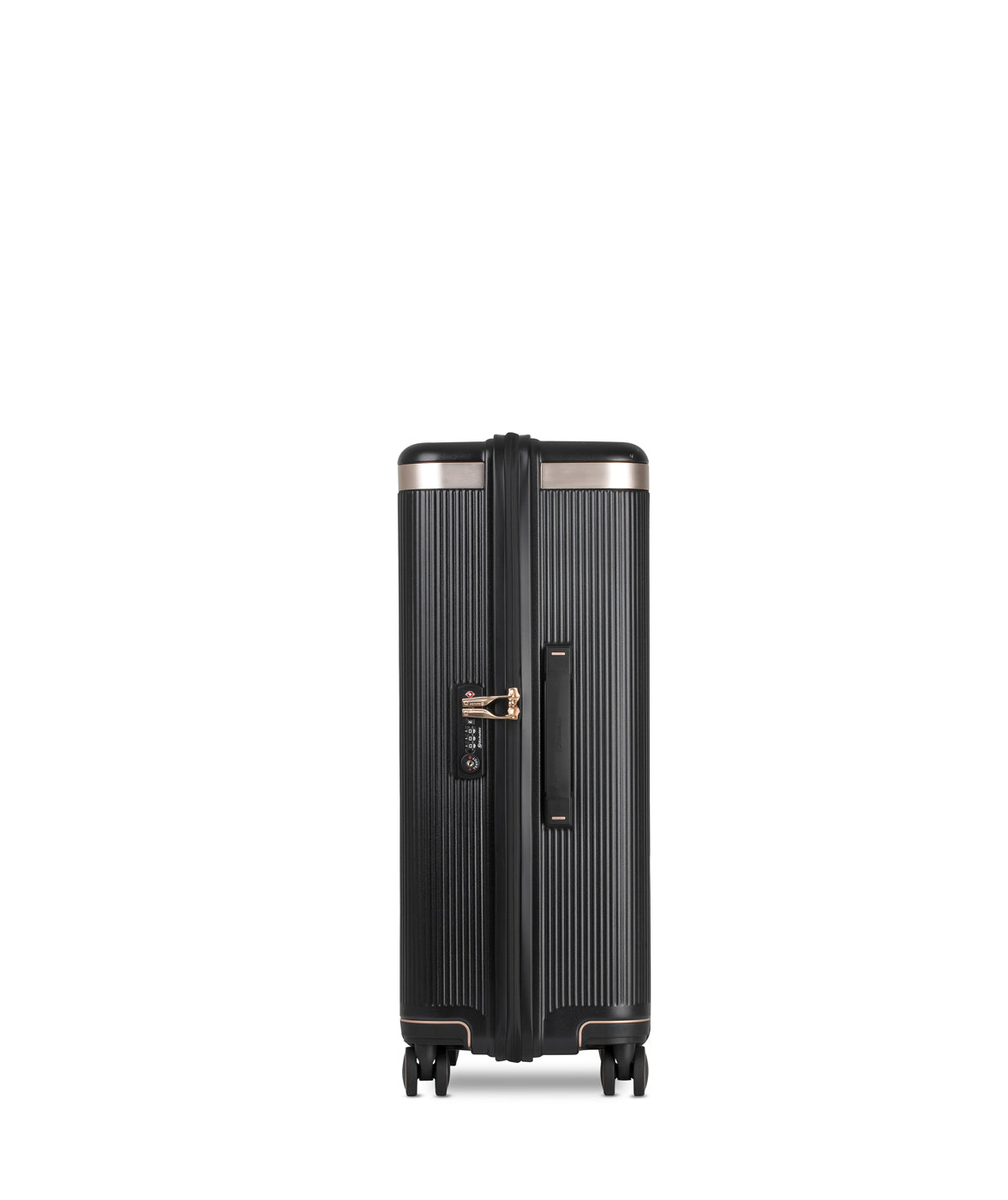 Echolac Dynasty Suitcase, Medium 67 cm, Black von Oben 