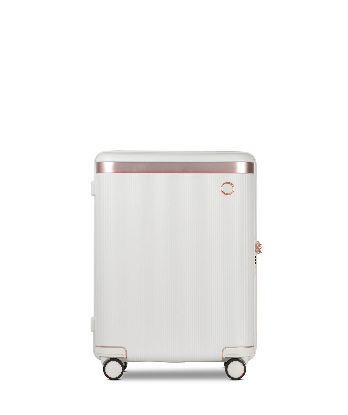 Echolac Dynasty Suitcase, Small 55 cm, Ivory White