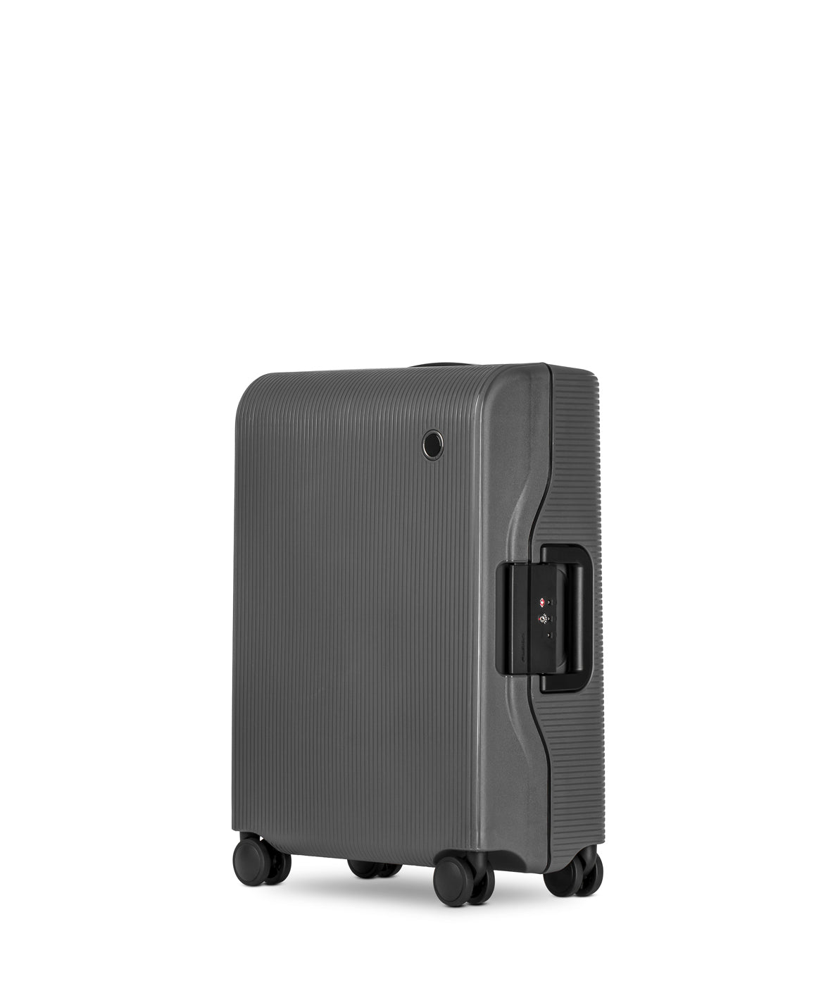 Echolac Fusion Koffer, Small 55 cm, Dunkelgrau seitlich